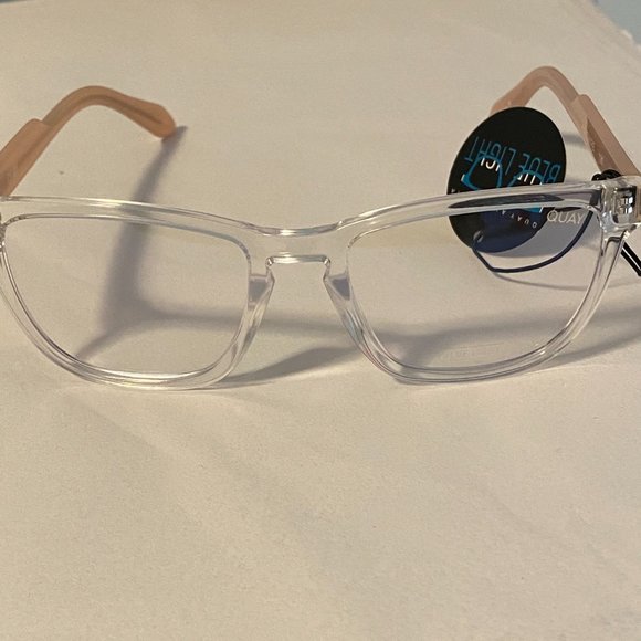 Quay Men’s Hardwire Blue Light Glasses Clear NWT - Picture 5 of 12